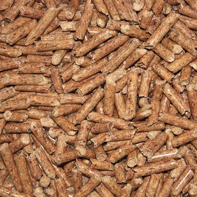 HEIZFUXX Holzpellets Blue Heizpellets Weichholz Wood Pellet Öko Energie Heizung Kessel Sackware 6mm 15kg x 65 Sack 975kg / 1 Palette Paligo